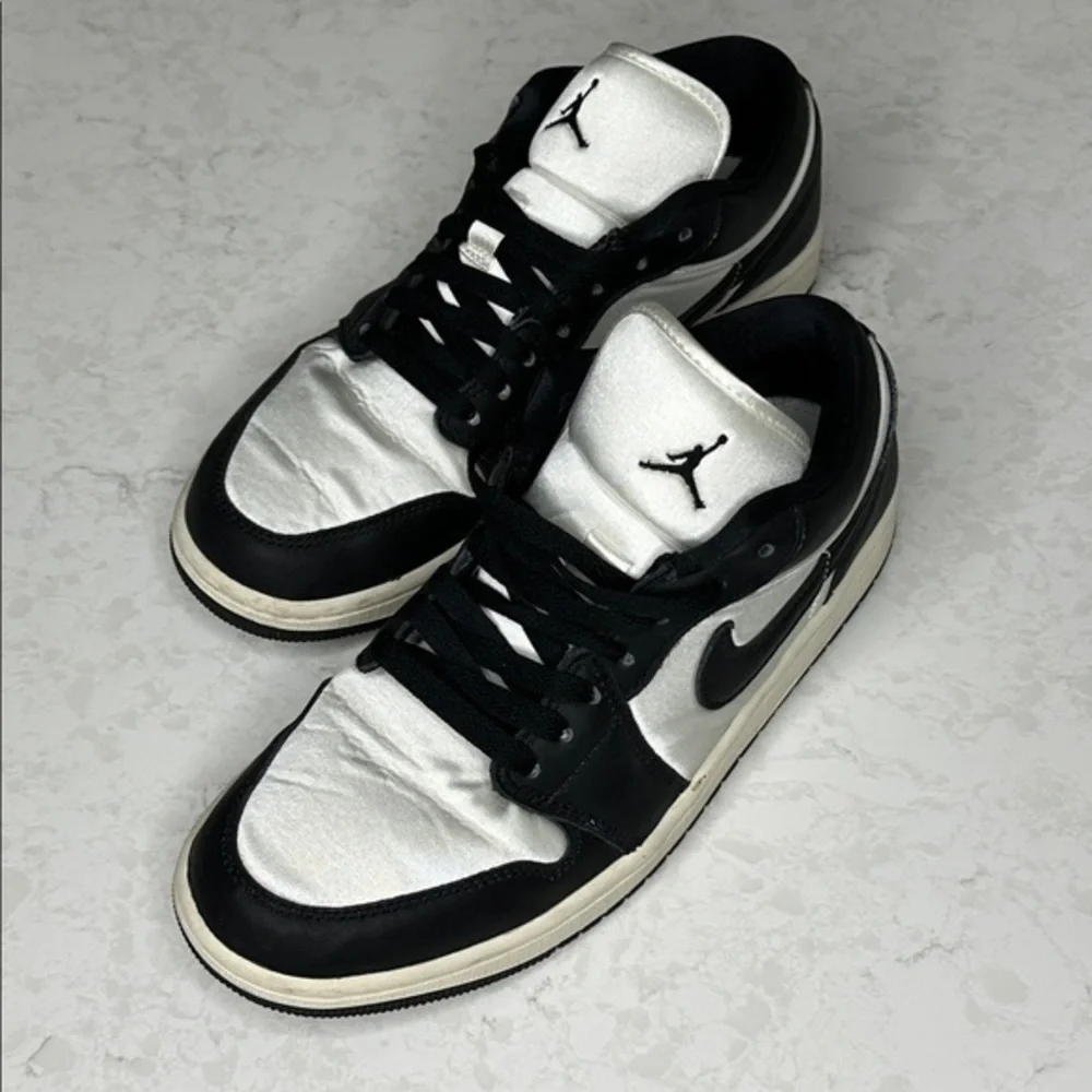Nike Sail and Black Air Jordan 1 Low SE